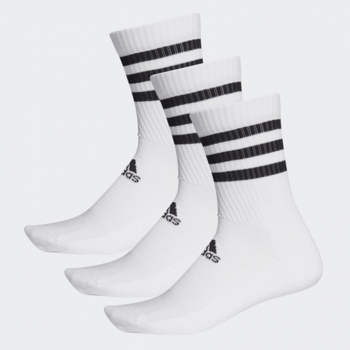 Tenisové ponožky Adidas Cushioned Crew Socks DZ9346 bílé Tenisové ponožky Adidas Cushioned Crew Socks DZ9346 bílé