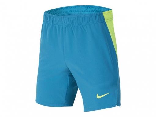 Dětské tenisové kraťasy Nike Court Court Flex Ace Short CI9409-425 tyrkysové Dětské tenisové kraťasy Nike Court Court Flex Ace Short CI9409-425 tyrkysové