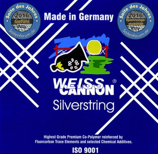 Tenisový výplet Weiss Cannon Silverstring 12 m