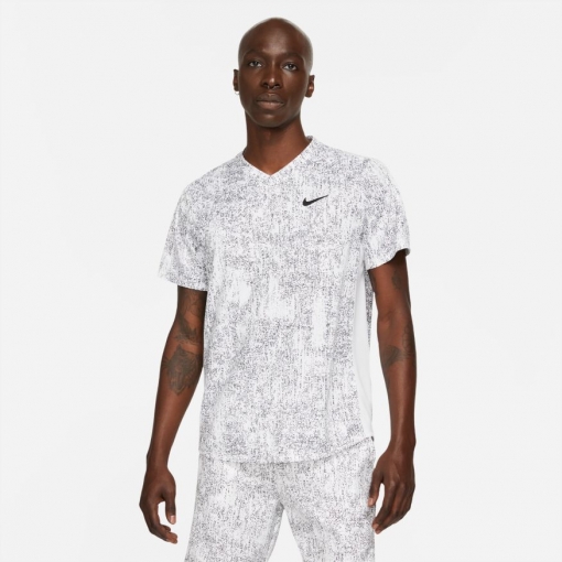 Tenisové tričko Nike NikeCourt Dri-FIT Victory CV7858-100 bílé Tenisové tričko Nike NikeCourt Dri-FIT Victory CV7858-100 bílé