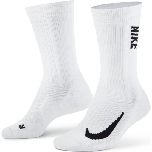Tenisové ponožky NikeCourt Multiplier Max Crew Socks CV0873-100 Tenisové ponožky NikeCourt Multiplier Max Crew Socks CV0873-100