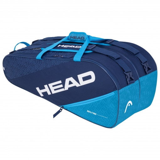 Tenisový bag Head Elite 9R Supercombi modrý Tenisový bag Head Elite 9R Supercombi modrý