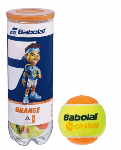 Dětské tenisové míče Babolat ORANGE X3 oranžové