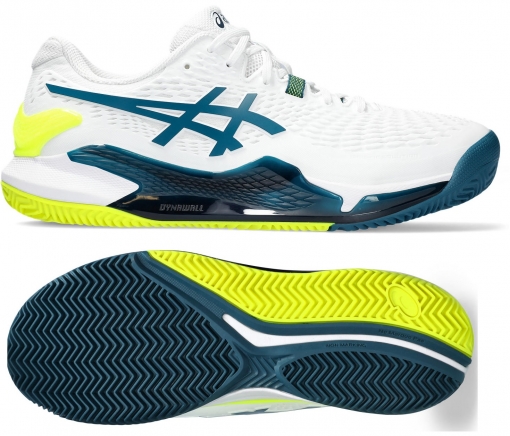 Pánská tenisová obuv Asics Gel Resolution 9 Clay 1041A375-101 Pánská tenisová obuv Asics Gel Resolution 9 Clay 1041A375-101