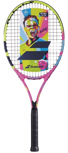 Dětská tenisová raketa Babolat RAFA NADAL jr 26 2024 Dětská tenisová raketa Babolat RAFA NADAL jr 26 2024