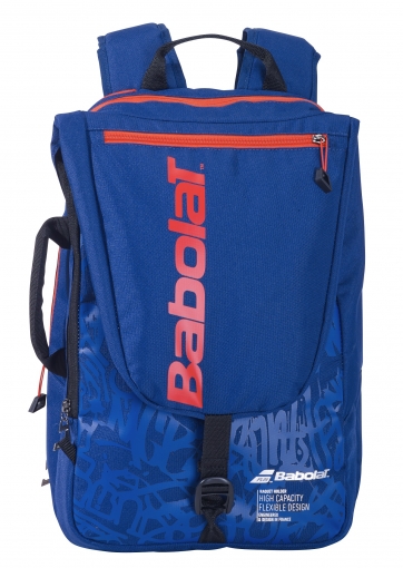 Tenisový batoh Babolat Tournament Bag modrá-červená Tenisový batoh Babolat Tournament Bag modrá-červená