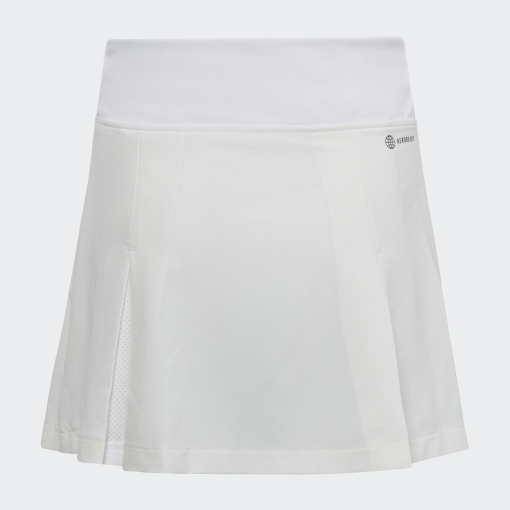 Dívčí tenisová sukně Adidas Club Tennis Pleated Skirt HS0542 bílá Dívčí tenisová sukně Adidas Club Tennis Pleated Skirt HS0542 bílá