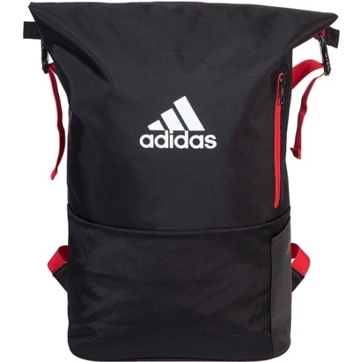 Batoh na padel ADIDAS BACKPACK MULTIGAME černo-červený Batoh na padel ADIDAS BACKPACK MULTIGAME černo-červený