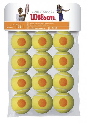 Dětské míče Wilson STARTER ORANGE BALL 12 ks Dětské míče Wilson STARTER ORANGE BALL 12 ks