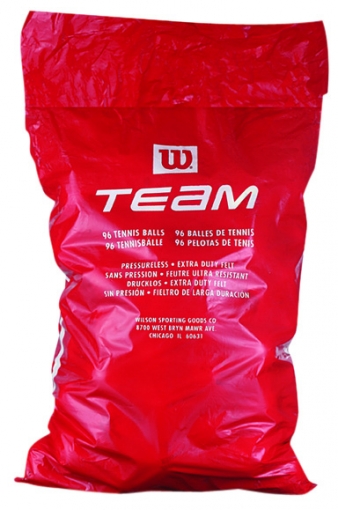 Tenisové míče Wilson Team tréninkové 48 ks Tenisové míče Wilson Team tréninkové 48 ks