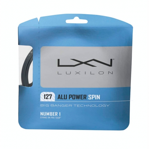 Tennissaite LUXILON ALU POWER Spin 127 - Saitenset Tennissaite LUXILON ALU POWER Spin 127 - Saitenset
