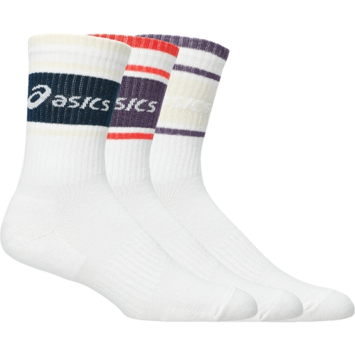Tenisové ponožky ASICS LOGO CREW SOCK 3Pack 3033B879-100 Tenisové ponožky ASICS LOGO CREW SOCK 3Pack 3033B879-100