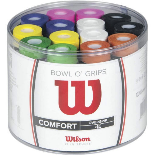 Vrchní omotávky Wilson Bowl o grip 50 ks Vrchní omotávky Wilson Bowl o grip 50 ks