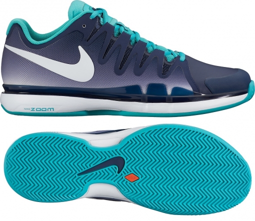 tenisová obuv Nike ZOOM VAPOR TOUR 9.5 Clay modrá 631457-414 tenisová obuv Nike ZOOM VAPOR TOUR 9.5 Clay modrá 631457-414