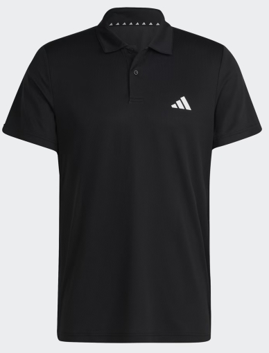 Tenisová polokošile Adidas Train Essentials Training Polo Shirt IB8103 černá