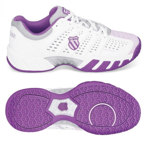 dětská tenisová obuv K-Swiss Bigshot Light Omni fialová 83028195 dětská tenisová obuv K-Swiss Bigshot Light Omni fialová 83028195