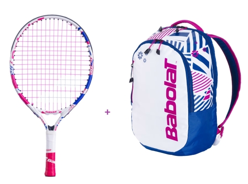 Tenisový set Babolat - B´Fly 17 + Backpack Kids pink