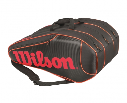 Tennisbag Wilson Burn Team 12 PK Tennisbag Wilson Burn Team 12 PK