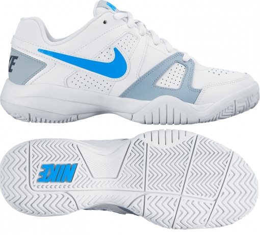 Dětská tenisová obuv Nike City Court 7 GS 2016 bílo-modrá 488325-144 Dětská tenisová obuv Nike City Court 7 GS 2016 bílo-modrá 488325-144