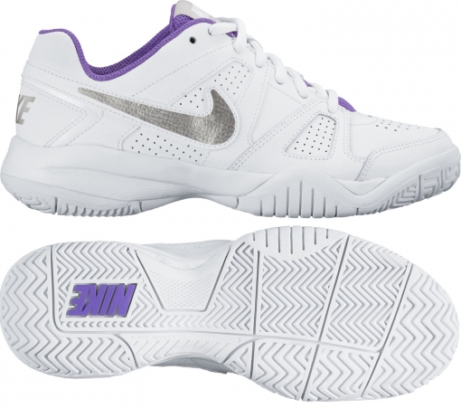 Dětská tenisová obuv Nike City Court 7 GS 2016 bílo-fialová 488327-115 Dětská tenisová obuv Nike City Court 7 GS 2016 bílo-fialová 488327-115