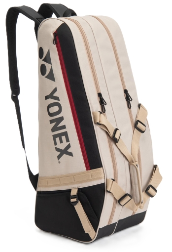 Tenisový bag Yonex GEARLOGIC RACQUET BAG 6 PCS Beige