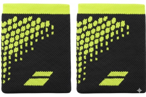 Tenisové potítko Babolat Logo Jumbo Wristband -7019 aero grey