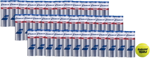 Tenisové míče BABOLAT TEAM X3 - kartón 30 dóz