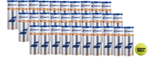 Tenisové míče BABOLAT TEAM Clay X3 v dóze- 30 dóz karton