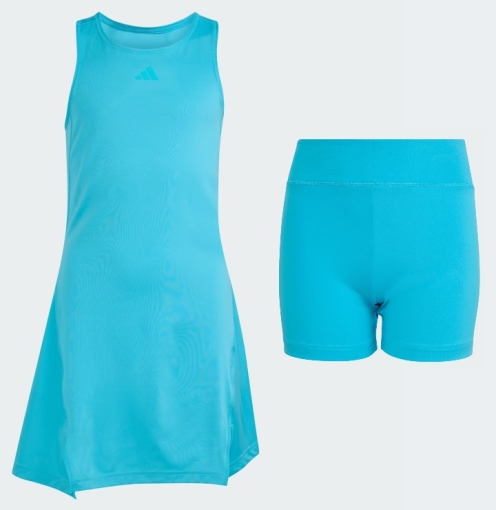Dívčí tenisové šaty Adidas Club Tennis Climacool Dress KF0980 modré