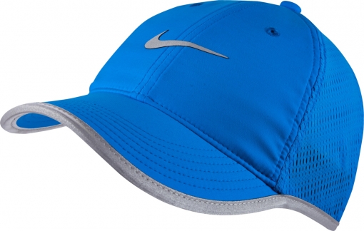 dámská kšiltovka Nike Run Knit Mesh Cap 810138-406 modrá dámská kšiltovka Nike Run Knit Mesh Cap 810138-406 modrá