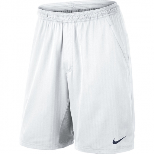 Tenisové kraťasy Nike 10´´ Twill Short 523241-100 bílé Tenisové kraťasy Nike 10´´ Twill Short 523241-100 bílé
