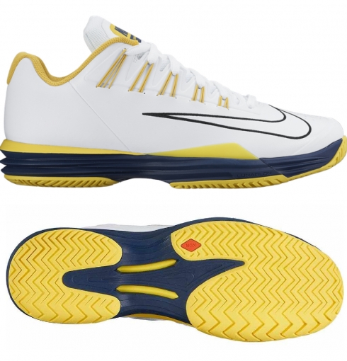 Tenisová obuv pánská Nike Lunar Ballistec 1.5 bílo-žluté 705285-107 Tenisová obuv pánská Nike Lunar Ballistec 1.5 bílo-žluté 705285-107