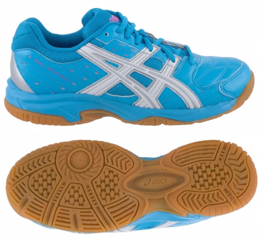 Dívčí sálová - halová obuv Asics Gel Squad GS C336Y-4001 modré Dívčí sálová - halová obuv Asics Gel Squad GS C336Y-4001 modré