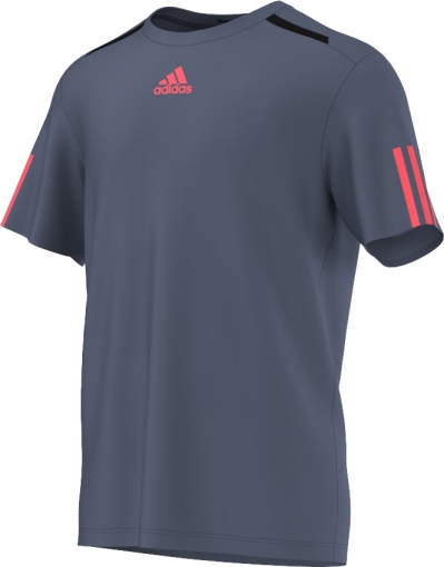Tenisové tričko Adidas Barricade Tee AP4771 šedé Tenisové tričko Adidas Barricade Tee AP4771 šedé