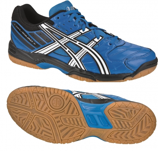 Halová - sálová obuv Asics Gel Squad E330Y-4201 modrá Halová - sálová obuv Asics Gel Squad E330Y-4201 modrá