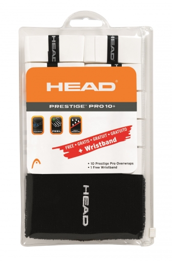 Griffbänder Head PRESTIGE PRO 10 + wristband Griffbänder Head PRESTIGE PRO 10 + wristband