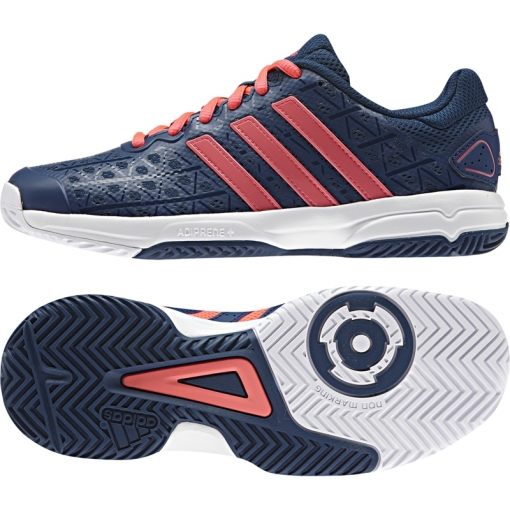 Dětská tenisová obuv Adidas Barricade Club xJ modro-růžová (BB4122) Dětská tenisová obuv Adidas Barricade Club xJ modro-růžová (BB4122)