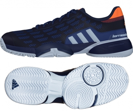 Dětská tenisová obuv Adidas Barricade 2016 xJ BA7813 Dětská tenisová obuv Adidas Barricade 2016 xJ BA7813