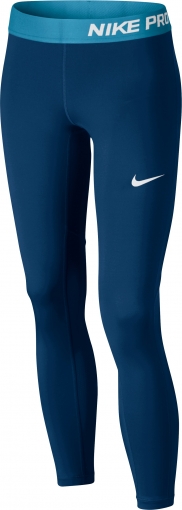 Dívčí legíny Nike Pro Trainings-Tights 819610-429 modré Dívčí legíny Nike Pro Trainings-Tights 819610-429 modré