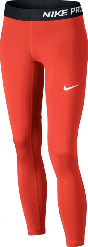 Dívčí legíny Nike Pro Trainings-Tights 819610-852 červené Dívčí legíny Nike Pro Trainings-Tights 819610-852 červené