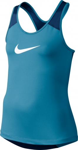 Dívčí tričko / top Nike Pro Cool Tank 727974-478 modrý Dívčí tričko / top Nike Pro Cool Tank 727974-478 modrý
