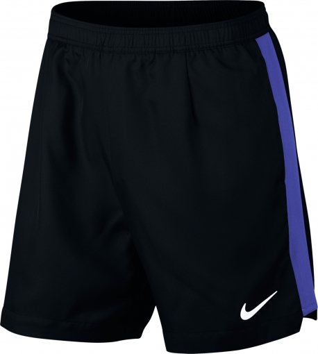 Tenisové kraťasy Nike Court Dry Short Rib 7´´ 830823-010 černé Tenisové kraťasy Nike Court Dry Short Rib 7´´ 830823-010 černé