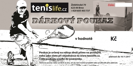 Dárkový poukaz v hodnotě 1000 Kč