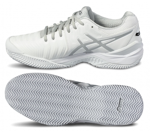 Tenisová obuv Asics Gel Resolution 7 Clay E702Y-0193 bílá Tenisová obuv Asics Gel Resolution 7 Clay E702Y-0193 bílá