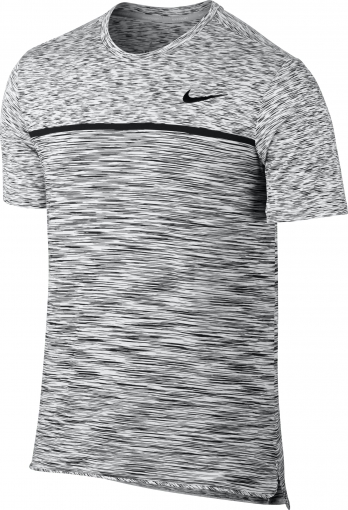 Chlapecké tričko Nike Dry Top SS Challenger 856116-100 šedé Chlapecké tričko Nike Dry Top SS Challenger 856116-100 šedé