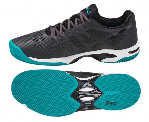 Tenisová obuv Asics Gel Solution Speed 3 Clay E601N-9590 šedá Tenisová obuv Asics Gel Solution Speed 3 Clay E601N-9590 šedá