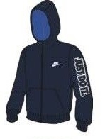 Chlapecká mikina Nike Training Club Warm Up Jacket 805471-451 modrá Chlapecká mikina Nike Training Club Warm Up Jacket 805471-451 modrá