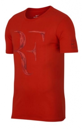 Dětské tričko NikeCourt Dry RF červené AO2958-634 Dětské tričko NikeCourt Dry RF červené AO2958-634