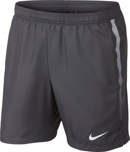 Tenisové kraťasy Nike Court Dry Short 830817-036 šedé s bílou Tenisové kraťasy Nike Court Dry Short 830817-036 šedé s bílou