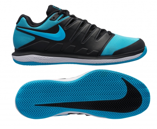 Dětská antuková obuv Nike Air Zoom Vapor X Clay AA8021-003 modro-černá Dětská antuková obuv Nike Air Zoom Vapor X Clay AA8021-003 modro-černá